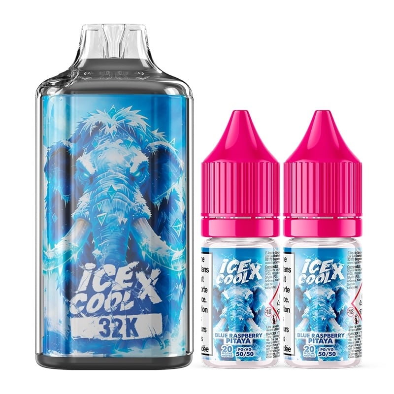 Puff Ice Cool X 32K Blue Raspberry Pitaya - Liquidarom