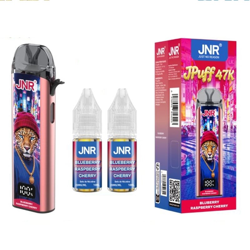 Puff JNR JPuff 47K Blueberry Raspberry Cherry - JNR