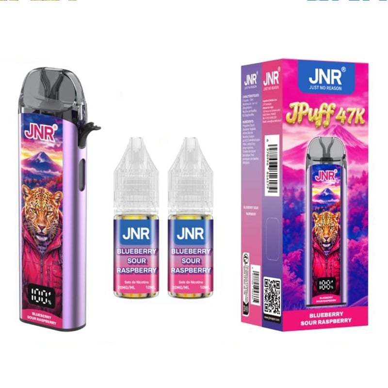 Puff JNR JPuff 47K Blueberry Sour Raspberry - JNR