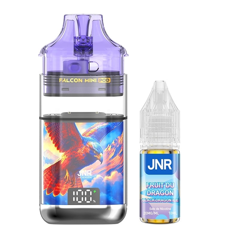 Puff JNR Falcon Mini 20K Black Dragon Ice - JNR