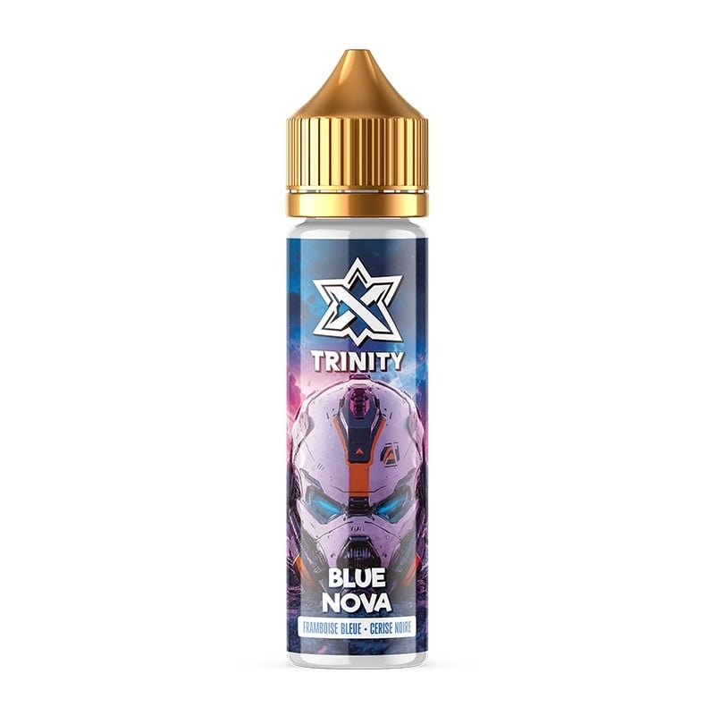 Framboise Bleue & Cerise Noire Sucrée 50 ml Trinity X - Le Vapoteur Discount