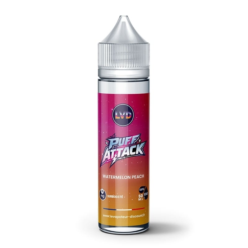 Watermelon Peach 50 ml Puff Attack - Le Vapoteur Discount