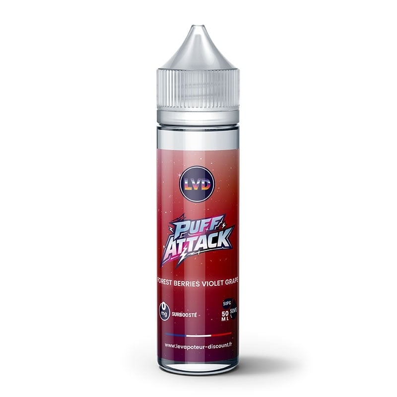Forest Berries Violet Grape 50 ml Puff Attack - Le Vapoteur Discount
