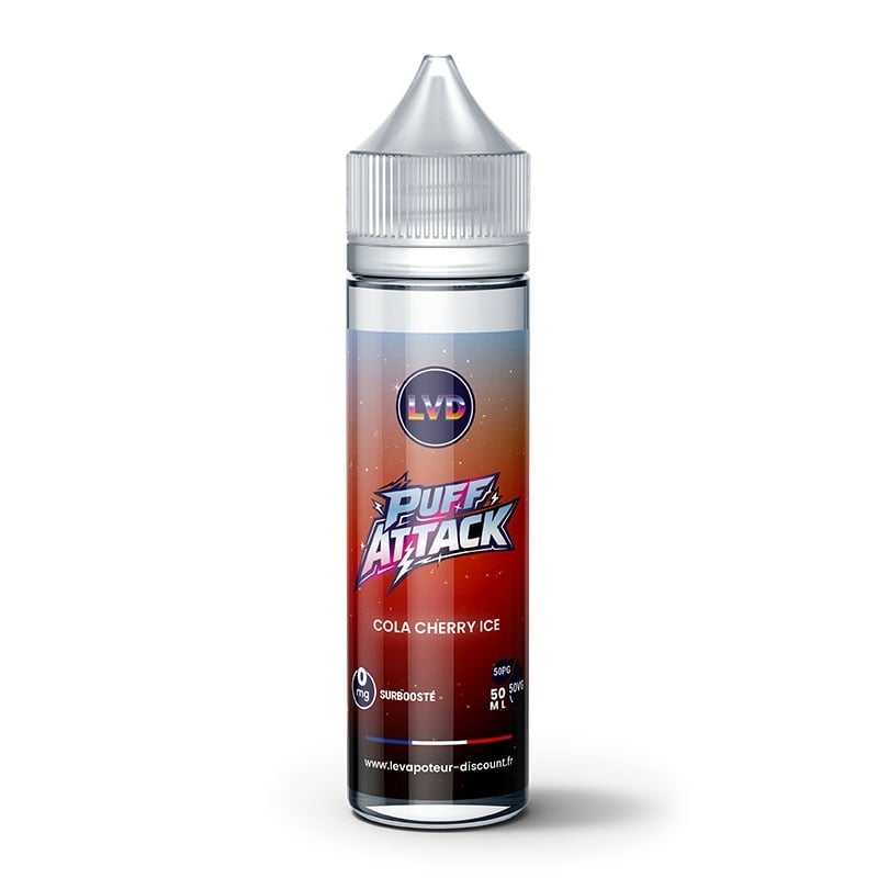 Cola Cherry Ice 50 ml Puff Attack - Le Vapoteur Discount