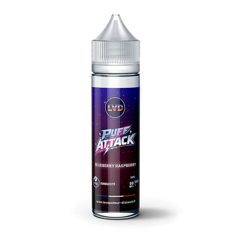 Blueberry Raspberry 50 ml Puff Attack - Le Vapoteur Discount