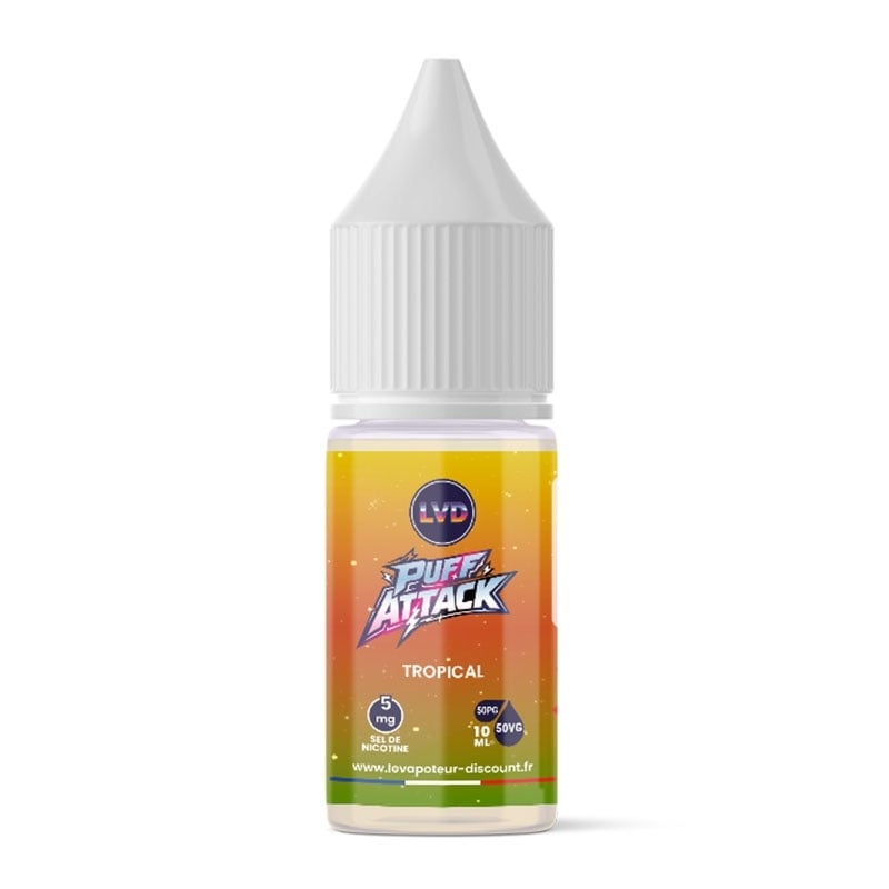 Tropical Nic Salt 10 ml Puff Attack - Le Vapoteur Discount