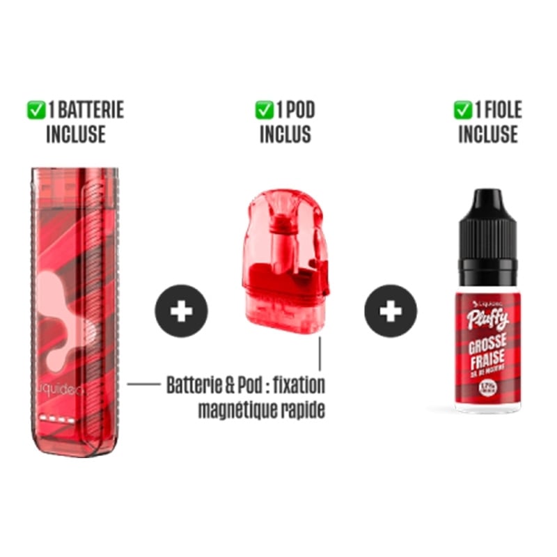 Puff Pluffy 10K Big Strawberry - Liquideo