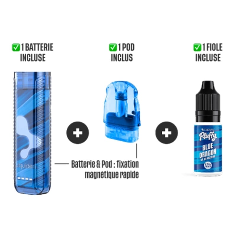 Puff Pluffy 10K Blue Dragon - Liquideo
