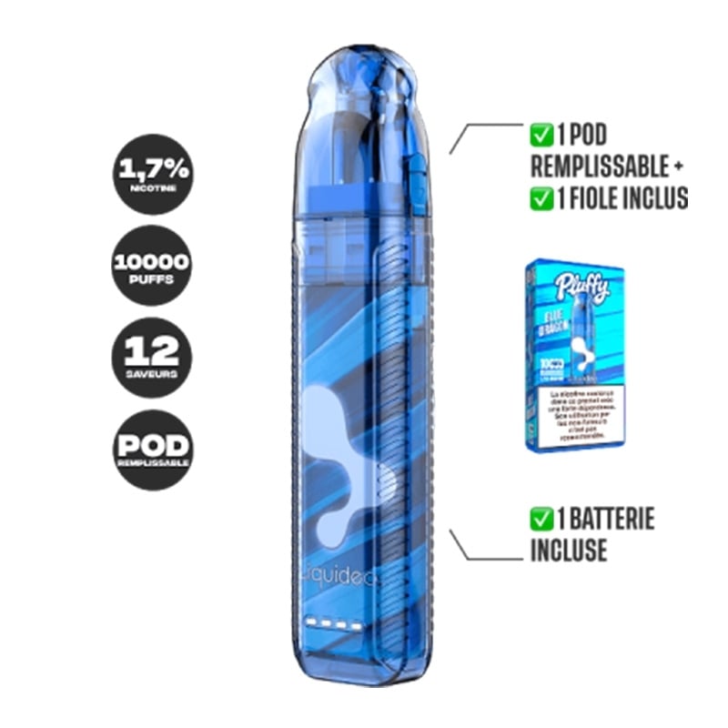 Puff Pluffy 10K Blue Dragon - Liquideo