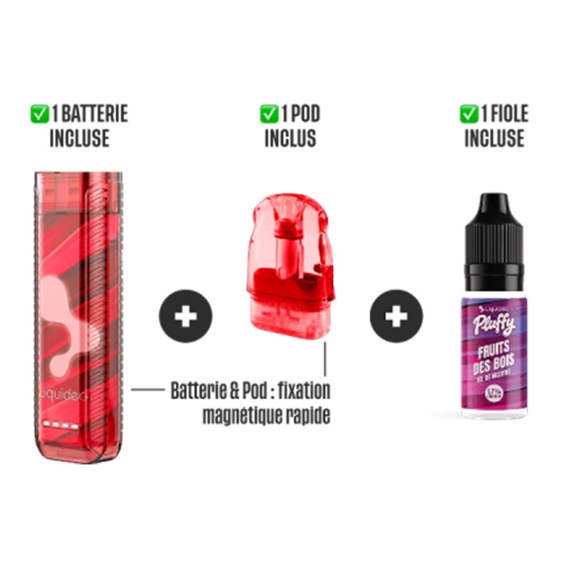 Puff Pluffy 10K Forest Fruits - Liquideo