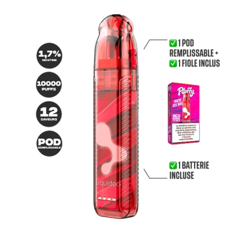 Puff Pluffy 10K Forest Fruits - Liquideo