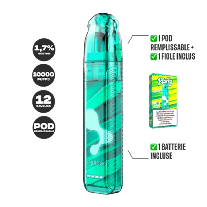 Puff Pluffy 10K Mananas - Liquideo