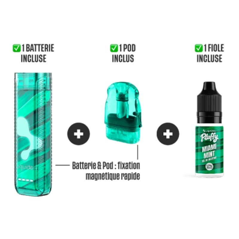 Puff Pluffy 10K Miami Mint - Liquideo