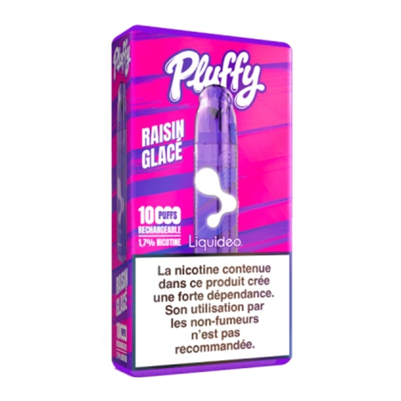 Puff Pluffy 10K Iced Grape - Liquideo