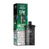 Cartouche Crown Bar HyperMax Prime 50K Blueberry Mint 10 ml - Al Fakher