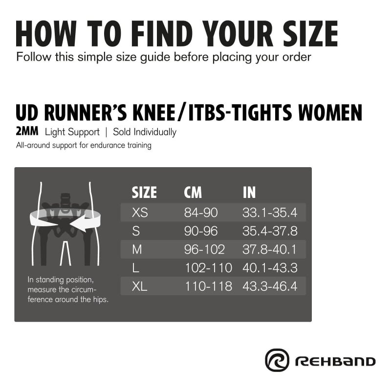Legging de compression UD Runner - Femme - Rehband
