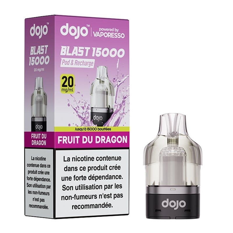 Cartouche Dojo Blast 15K Fruit du Dragon - Vaporesso pas cher