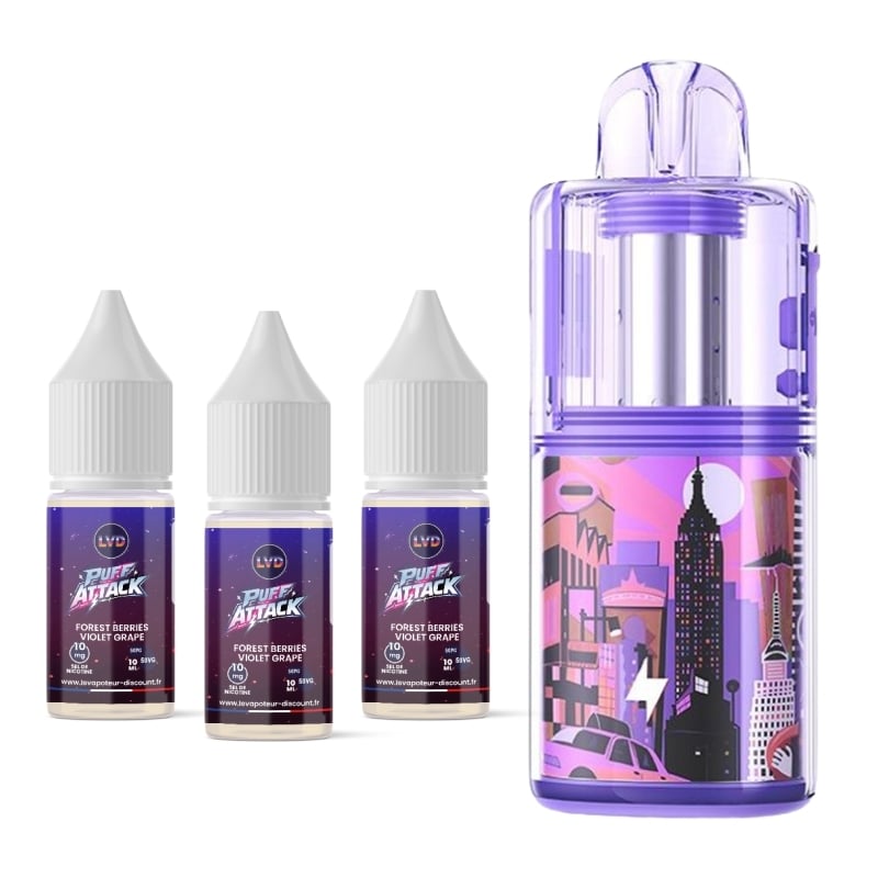 Puff Kloud 35K Forest Berries Violet Grape - GeekVape x LVD