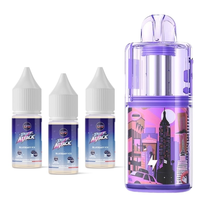 Puff Kloud 35K Blueberry Ice - GeekVape x LVD