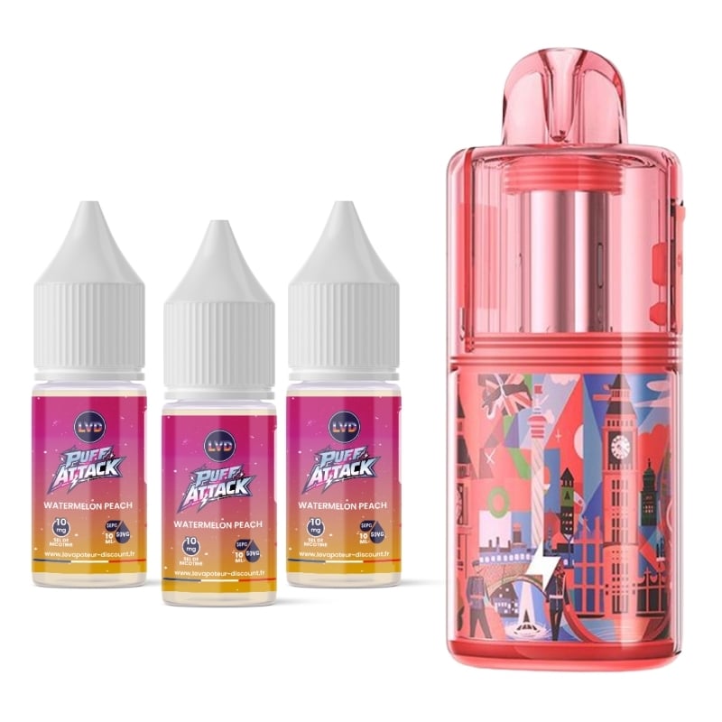 Puff Kloud 35K Watermelon Peach - GeekVape x LVD