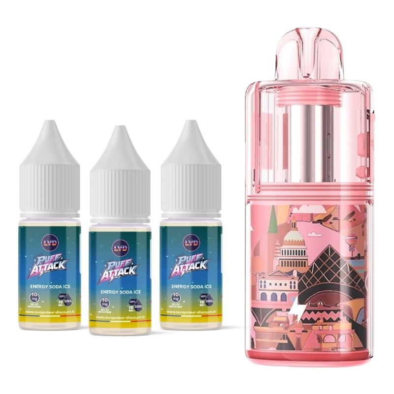 Puff Kloud 35K Energy Soda Ice - GeekVape x LVD