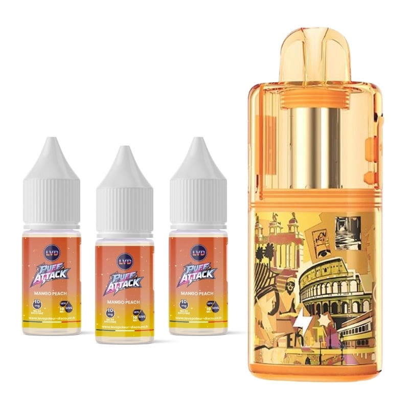 Puff Kloud 35K Mango Peach - GeekVape x LVD