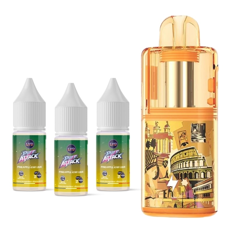 Puff Kloud 35K Pineapple Kiwi Lime - GeekVape x LVD