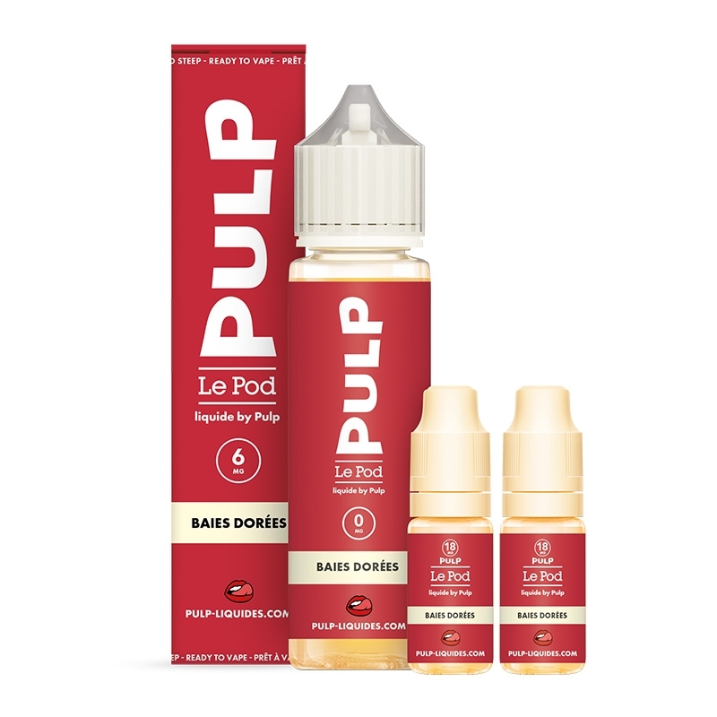 e-liquide Baies Dorées 60 ml Le Pod Liquide - Pulp pas cher