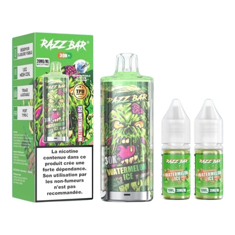 Puff Razz Bar 30K Watermelon Ice - Razz Bar