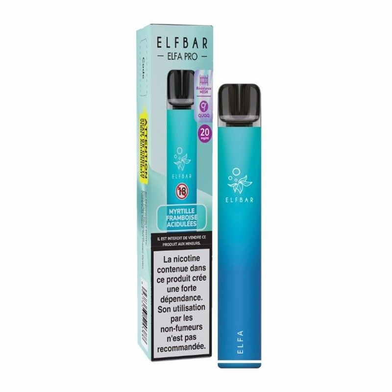 E-liquid Kit Elfa Pro Blueberry Tangy Raspberry - ElfBar cheap
