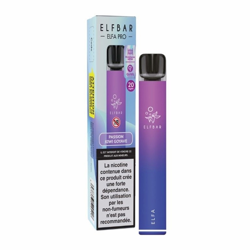 E-liquid Kit Elfa Pro Passion Kiwi Guava - ElfBar cheap