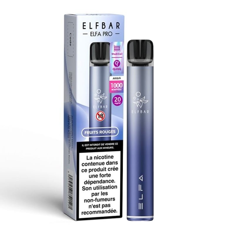 e-liquide Kit Elfa Pro Fruits Rouges - ElfBar pas cher