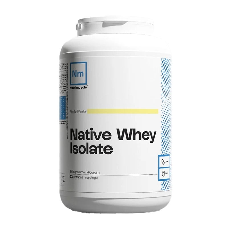 Whey Isolate Native - Nutrimuscle