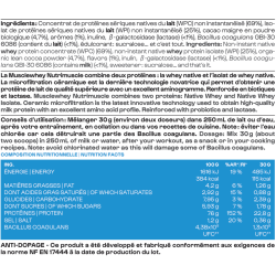 Isolate Native Whey Mix Musclewhey - Nutrimuscle