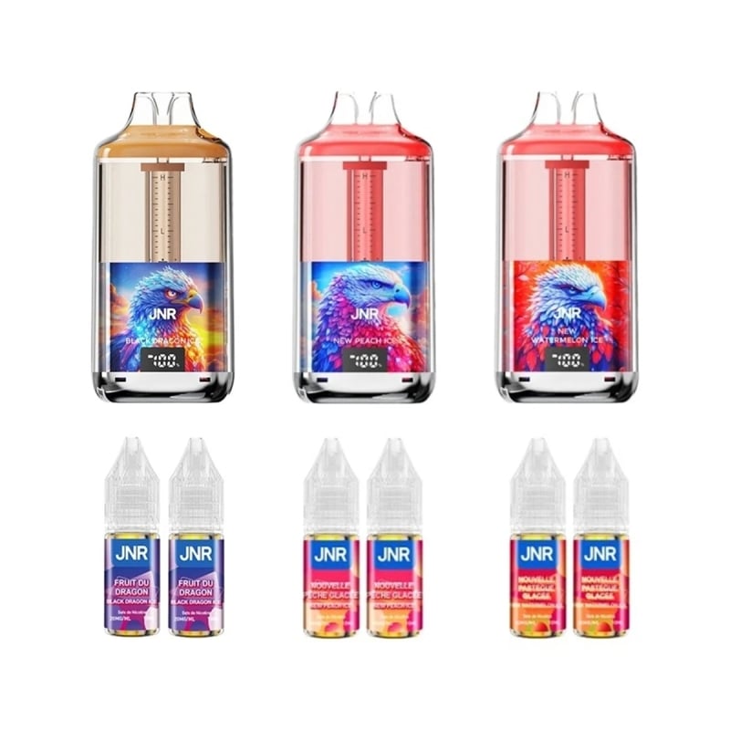Pack of 3 JNR Falcon Gem+ 30K Ice Lovers Puffs - JNR