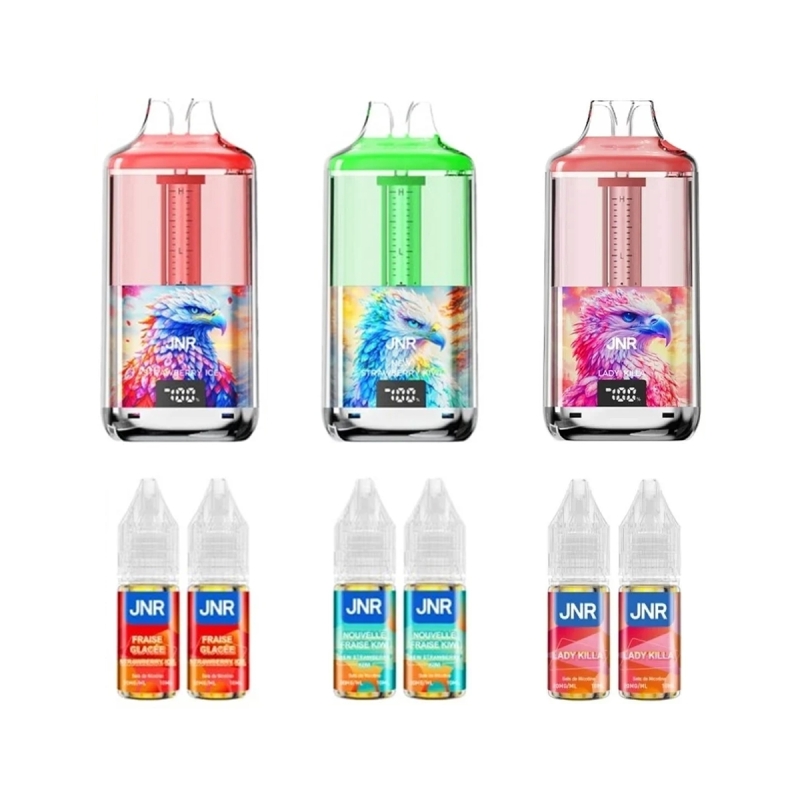Pack of 3 JNR Falcon Gem+ 30K Sweet & Fruity Puffs - JNR
