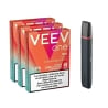 Veev One Pack - Battery + 3 Red Refills | Le Vapoteur Discount