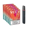 Pack Veev One - Batterie + 5 recharges Red | Le Vapoteur Discount