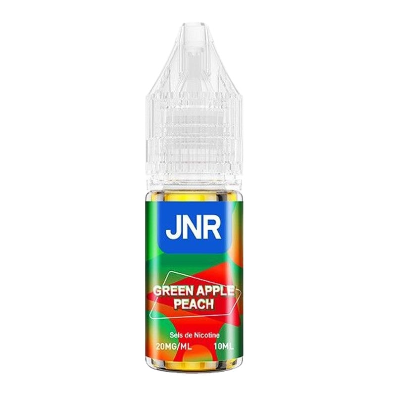 E-liquid Green Apple Peach Nic Salt 10 ml - JNR at a great price | Le Vapoteur Discount