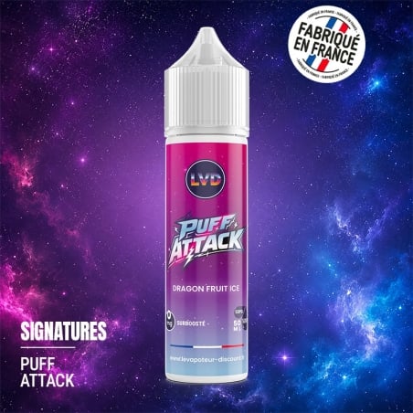 Eliquide Dragon Fruit Ice 50 ml Puff Attack pas cher | Le Vapoteur Discount