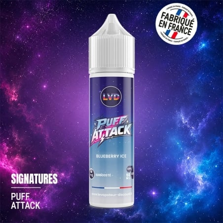Eliquide Blueberry Ice 50 ml Puff Attack pas cher | Le Vapoteur Discount
