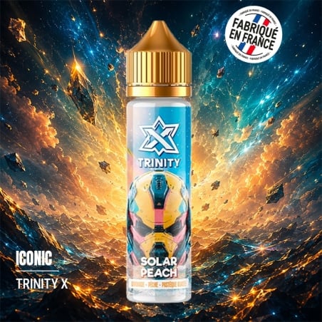 Eliquide Limonade, Pêche & Pastèque Glacée 50 ml Trinity X pas cher | Le Vapoteur Discount