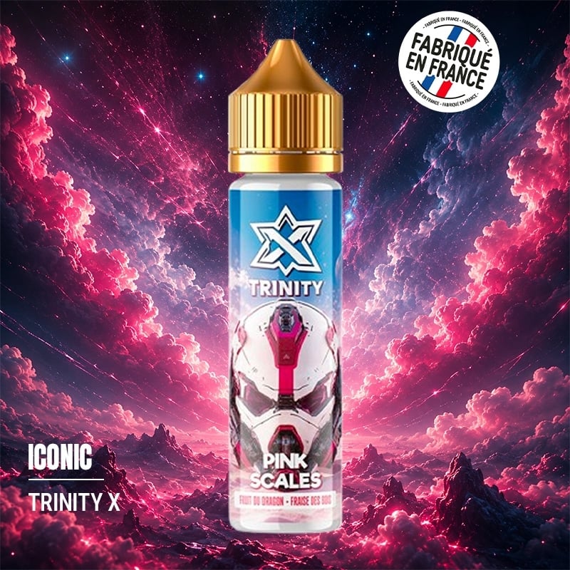 Fruit du Dragon & Fraise des Bois 50 ml Trinity X - Le Vapoteur Discount