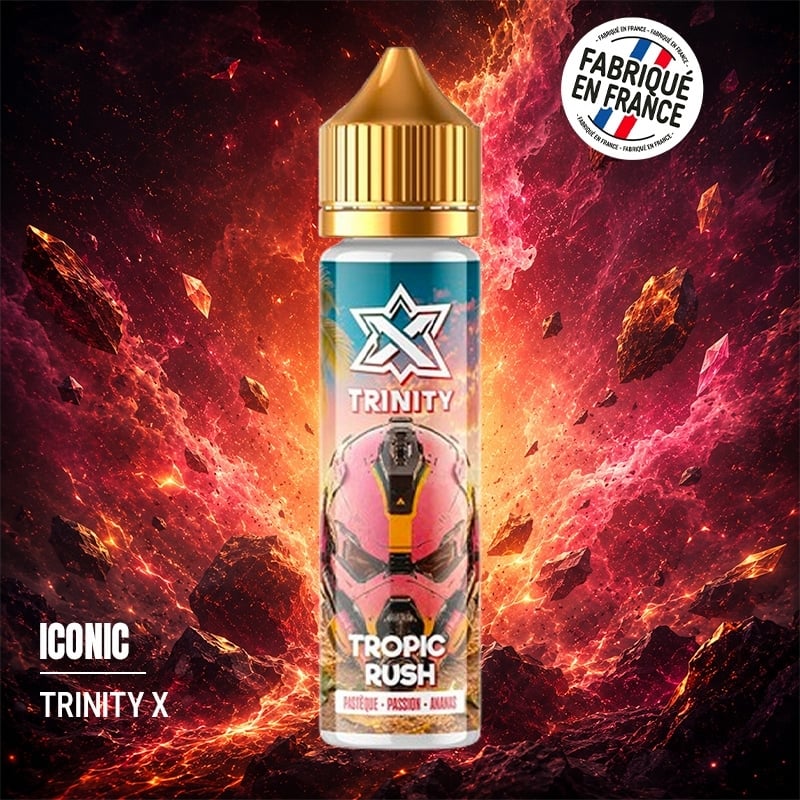 Pastèque, Passion & Ananas 50 ml Trinity X - Le Vapoteur Discount