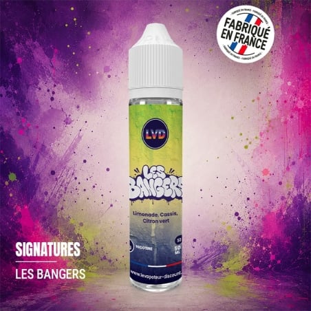 Blackcurrant Lemonade Lime 50 ml Les Bangers - Le Vapoteur Discount