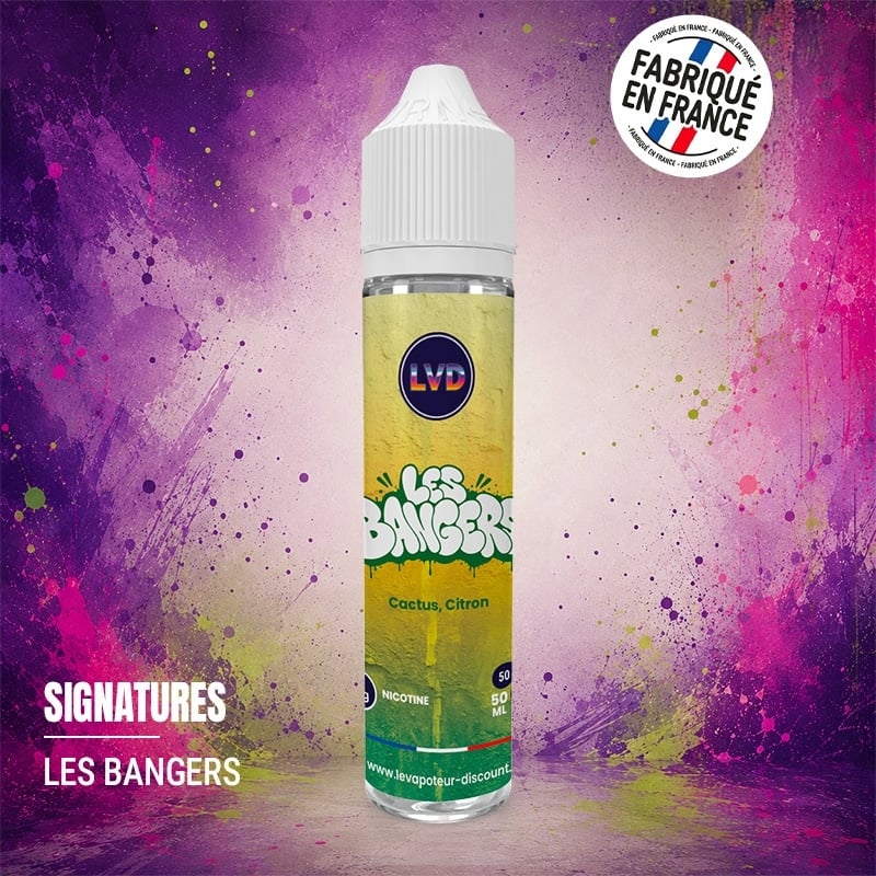 Cactus Citron 50 ml Les Bangers - Le Vapoteur Discount
