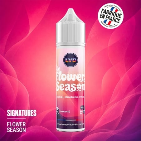 Sureau Mirabelle Prune 50 ml Flower Season - Le Vapoteur Discount
