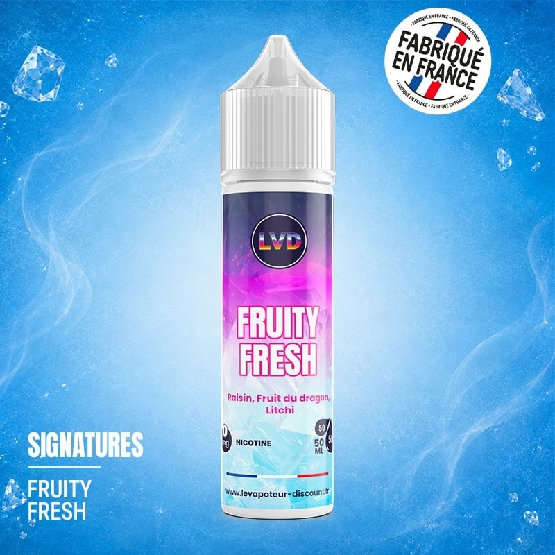 Dragon Fruit Grape Lychee E-liquid 50 ml Fruity Fresh cheap | Le Vapoteur Discount