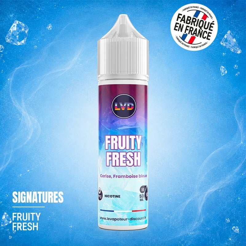 E-liquid Cherry Blue Raspberry 50 ml Fruity Fresh | Le Vapoteur Discount