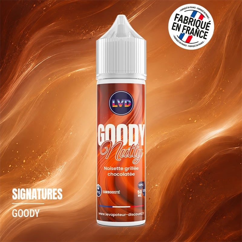 E-liquide Goody Nutty 50 ml Le Vapoteur Discount pas cher | Le Vapoteur Discount